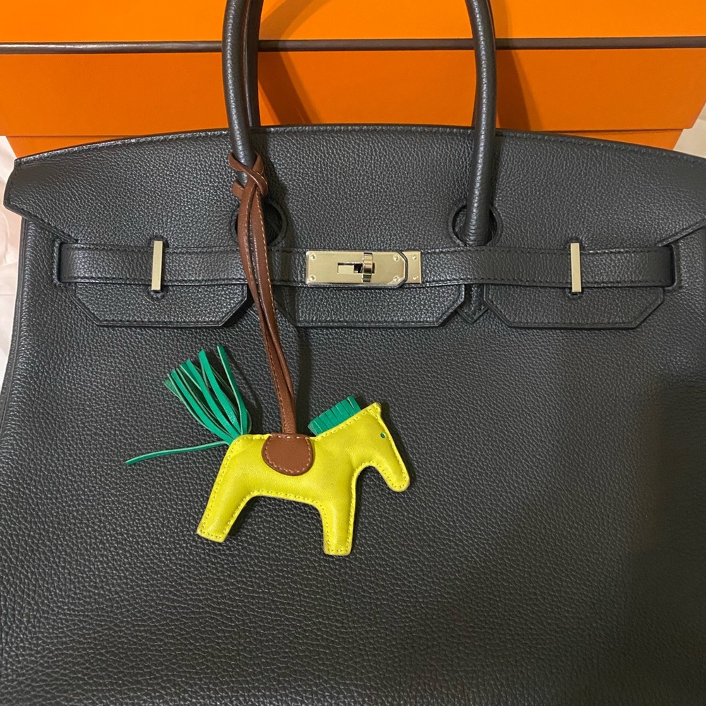 RARE YELLOW HERMÈS
Milo GriGri Rodeo Bag Charm pm - Picture 12 of 16